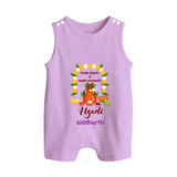 Fresh Starts & Sweet Moments Ugadi Baby Romper Suit - LILAC - 0 - 5 Months Old (Chest 18")