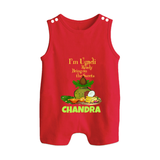 I’m Ugadi Ready – Bring on the Sweets Baby Romper Suit - RED - 0 - 5 Months Old (Chest 18")