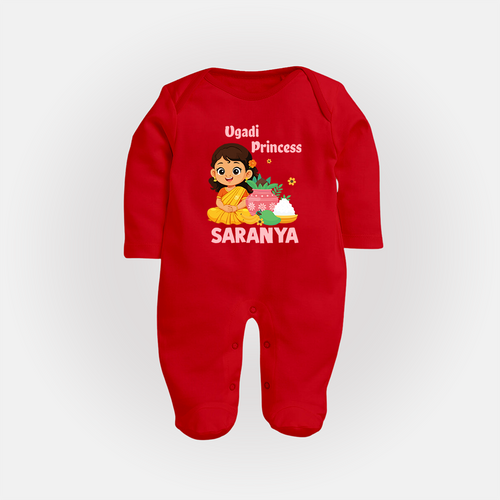 Ugadi Princess Personalized Kids fullbody Suit