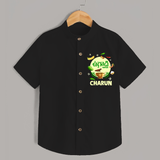 Ugadi Shubhakankshalu Telugu Kids Shirt - BLACK - 0 - 6 Months Old (Chest 23")