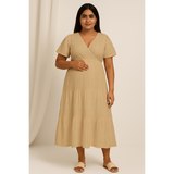 Mocha Stripe Cotton Customised Maternity Collection
