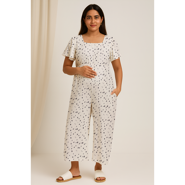 Misty Dots Cotton Maternity Collection
