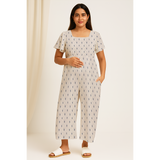 Indigo Speck Cotton  Customised Maternity Collection