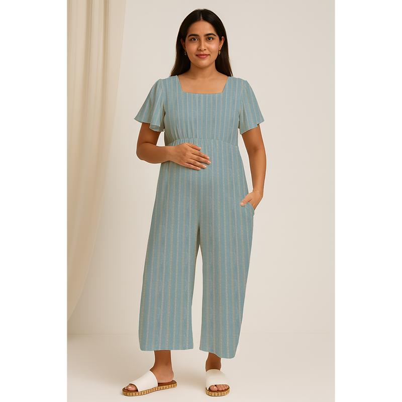 Dusky Sky Stripe Customised Maternity Wear