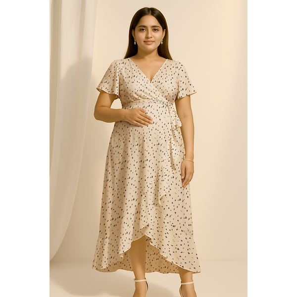 Misty Dots Cotton Maternity Collection