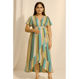 Cool-Toned Stripes  Customised Maternity Collection