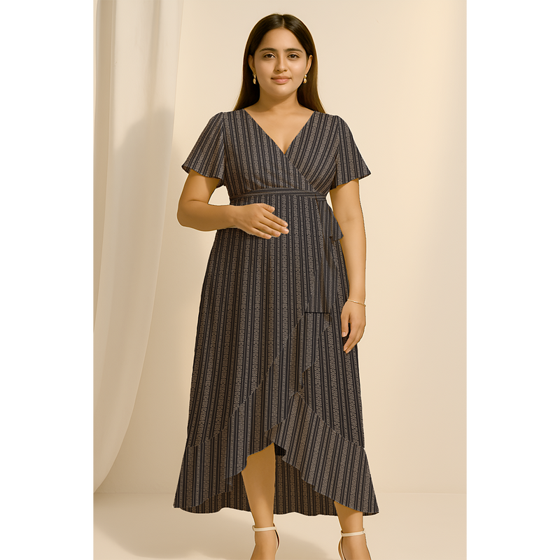 Ebony Lineart Cotton Customised Maternity Wear.