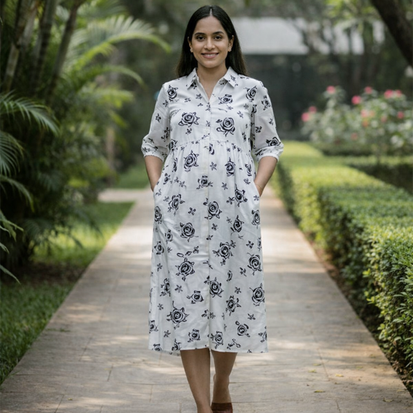 Ivory Rose Bloom  Customised maternity Wear