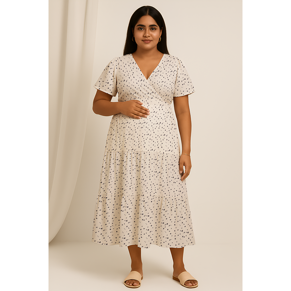 Misty Dots Cotton Maternity Collection