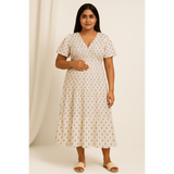 Indigo Speck Cotton  Customised Maternity Collection