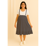 Ebony Lineart Cotton Customised Maternity Wear.