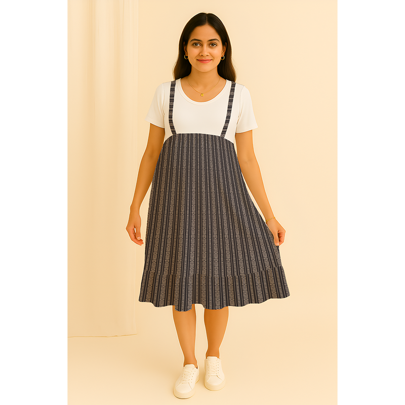 Ebony Lineart Cotton Customised Maternity Wear.