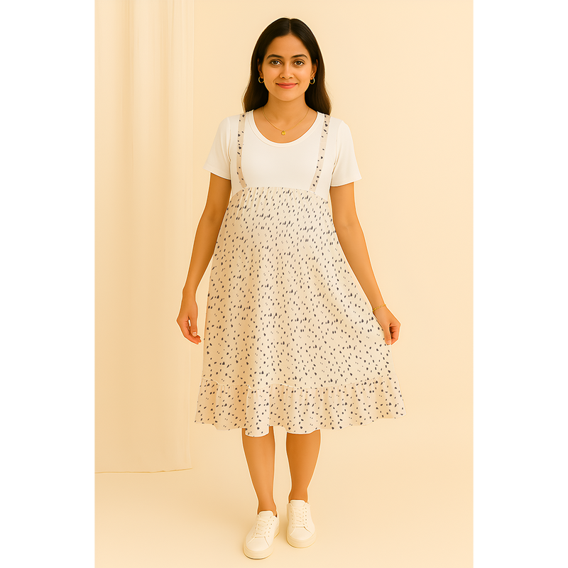 Misty Dots Cotton Maternity Collection