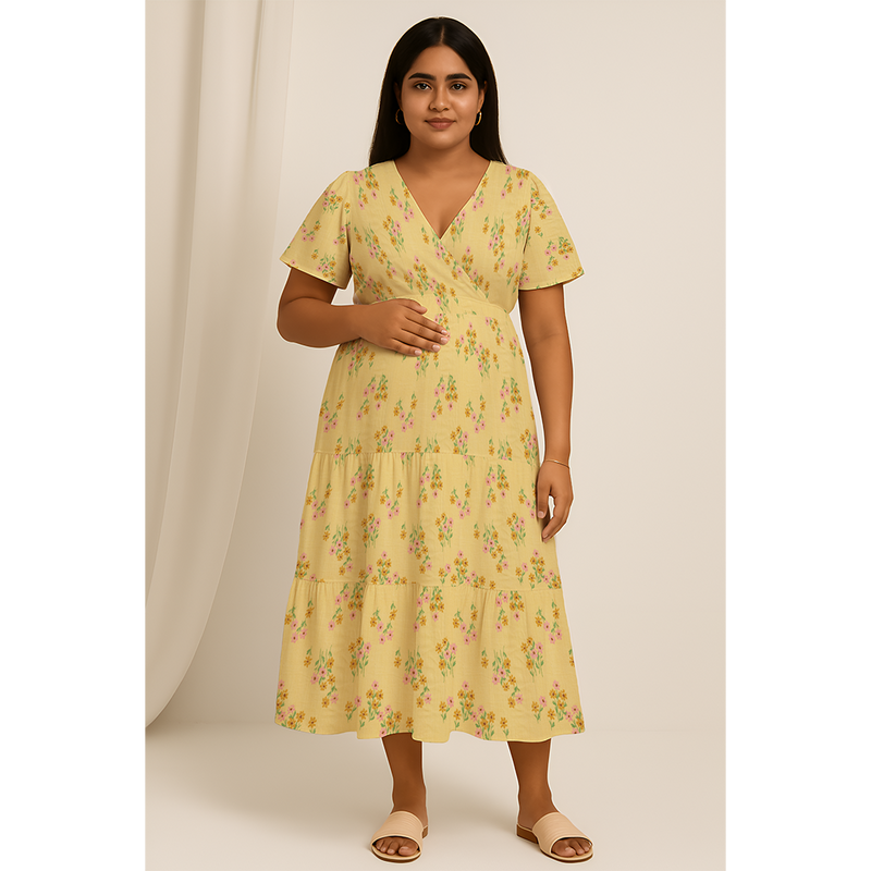 Floral Bloom Cotton Customised Maternity Wear Collection