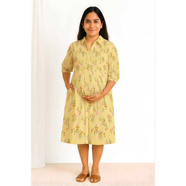 Floral Bloom Cotton Customised Maternity Wear Collection