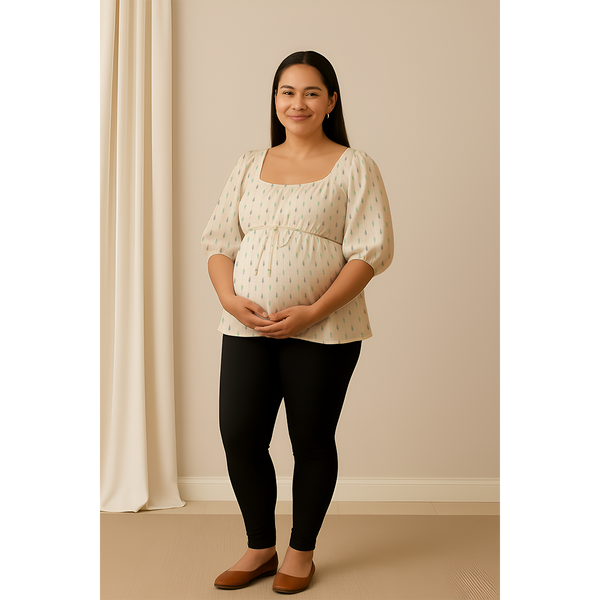 Sage Mist Cotton Maternity Collection