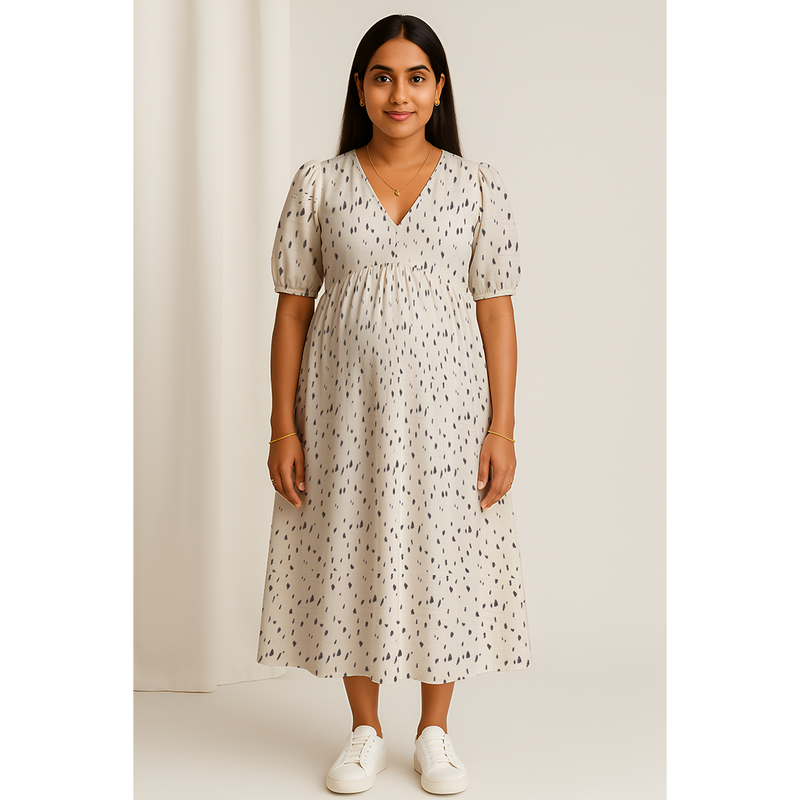 Misty Dots Cotton Maternity Collection