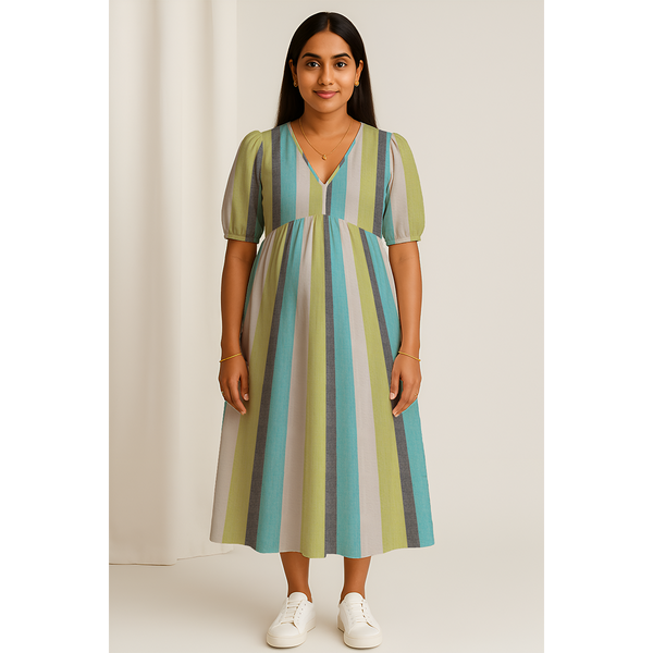 Cool-Toned Stripes  Customised Maternity Collection