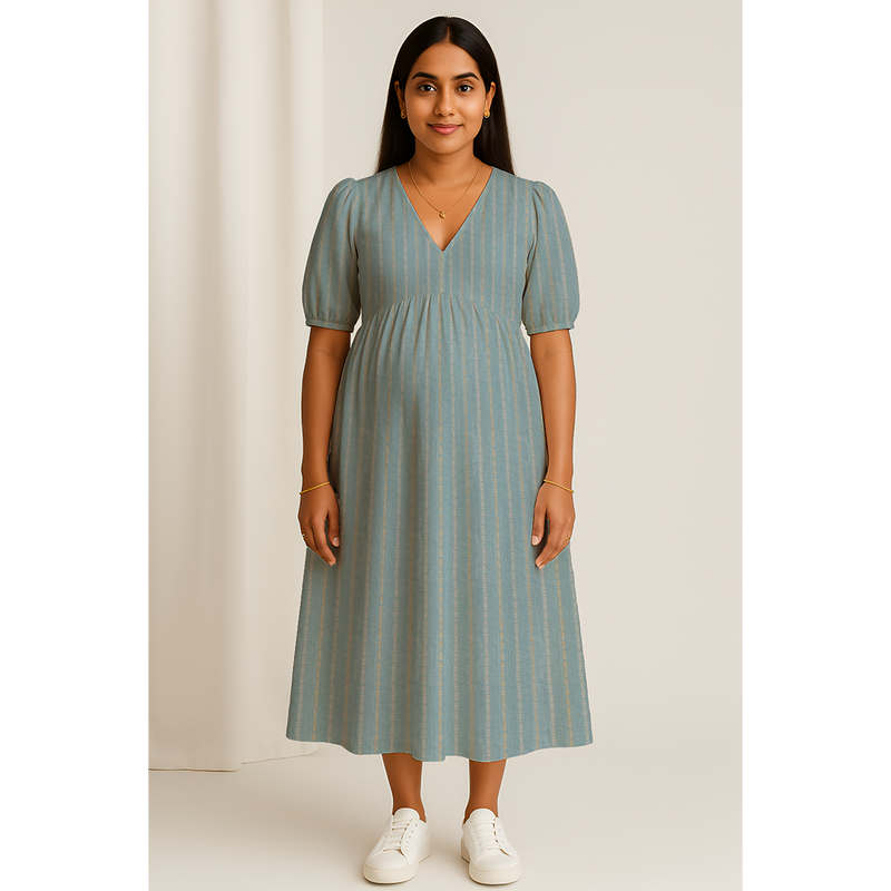 Dusky Sky Stripe Customised Maternity Wear