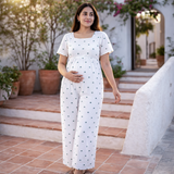 Soft Green Leaf Customised Maternity wear