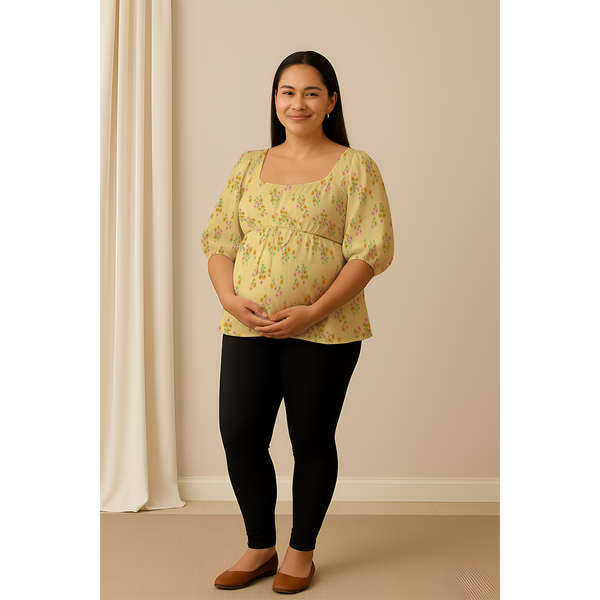 Floral Bloom Cotton Customised Maternity Wear Collection
