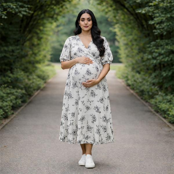 Ivory Rose Bloom  Customised maternity Wear