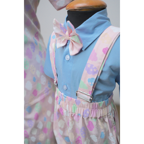 Pastel Bloom Co-ord Set – Mom & Son Matching Outfit