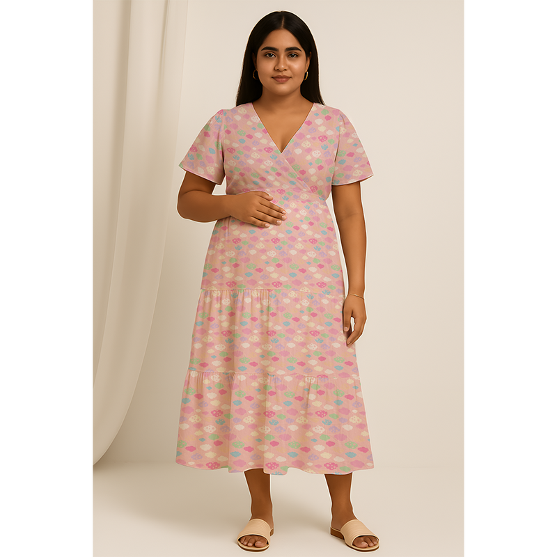 Blush Pink Cotton Maternity Collection