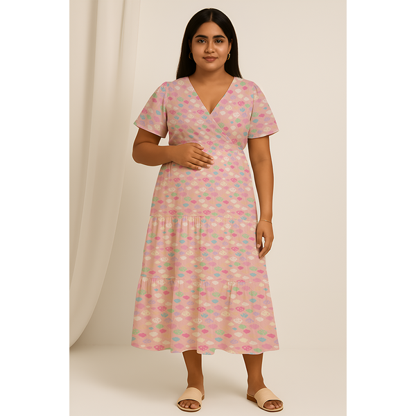 Blush Pink Cotton Maternity Collection