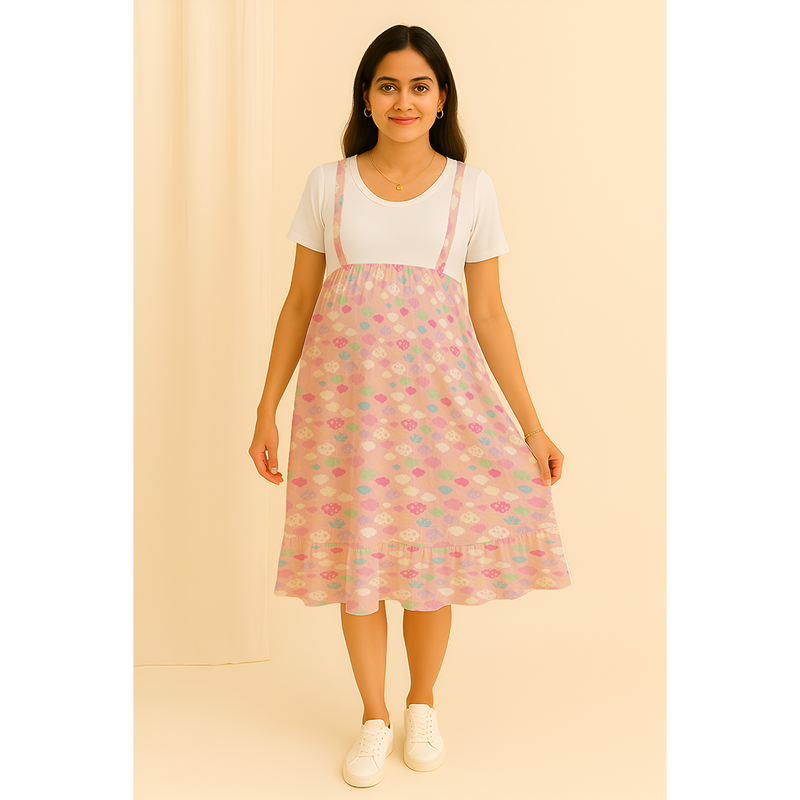 Blush Pink Cotton Maternity Collection