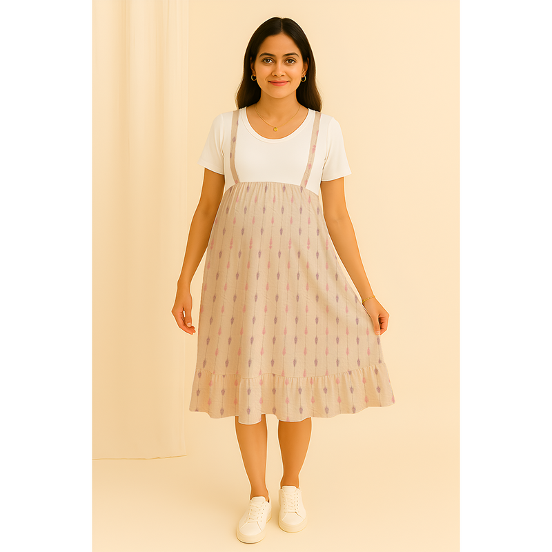 Sand Dune Stripe Cotton Customised Maternity Collection