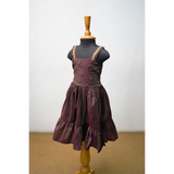 Family Matching Ethnic Outfit Set – Brown & Wine Traditional Ensemble