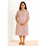 Blush Pink Cotton Maternity Collection