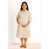 Sand Dune Stripe Cotton Customised Maternity Collection