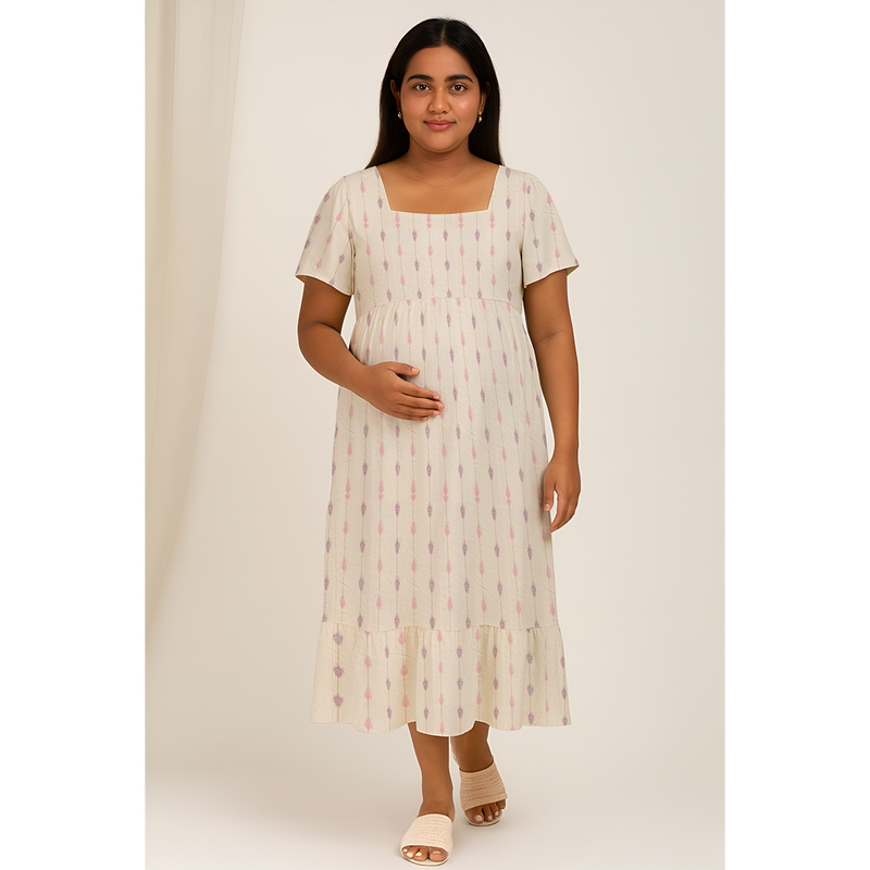 Sand Dune Stripe Cotton Customised Maternity Collection