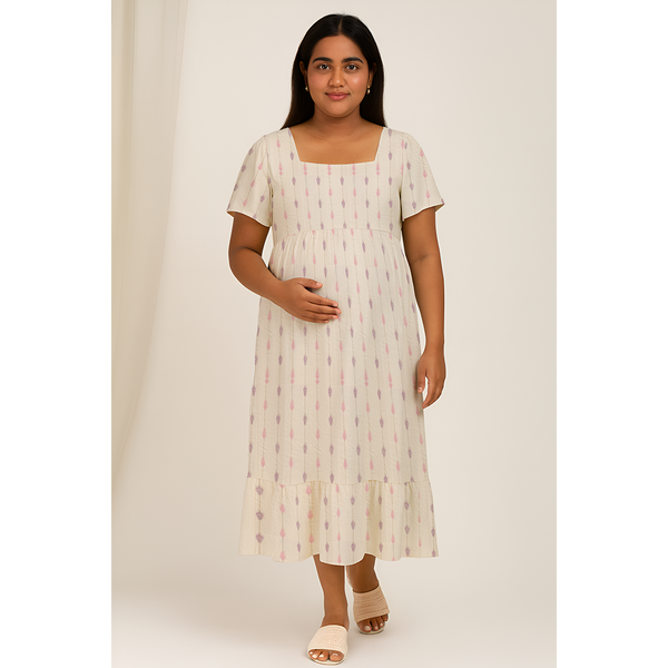 Sand Dune Stripe Cotton Customised Maternity Collection