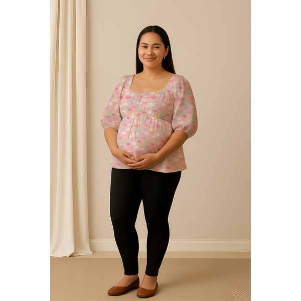 Blush Pink Cotton Maternity Collection