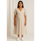 Sand Dune Stripe Cotton Customised Maternity Collection