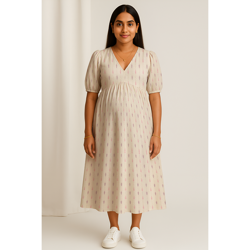 Sand Dune Stripe Cotton Customised Maternity Collection