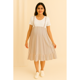 Vanilla Mist Cotton Customised Maternity Wear.