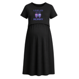 Level Up Mommy Gamer Maternity Maxi Dress