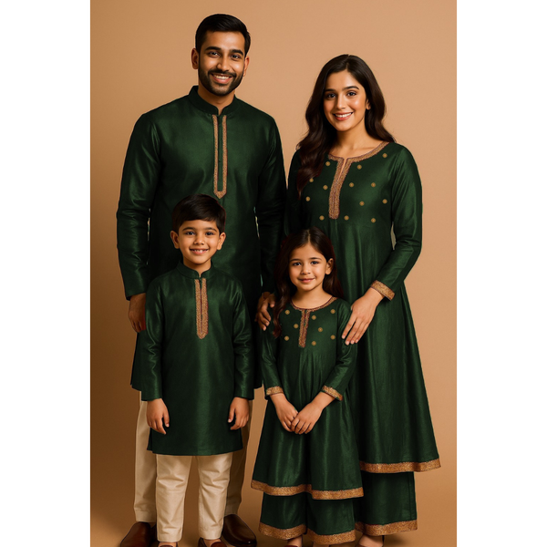 REGAL RAW SILK_GREEN_FAMILY PACKAGE