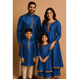 REGAL RAW SILK_BLUE_FAMILY PACKAGE