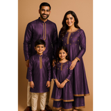REGAL RAW SILK_PURPLE_FAMILY PACKAGE