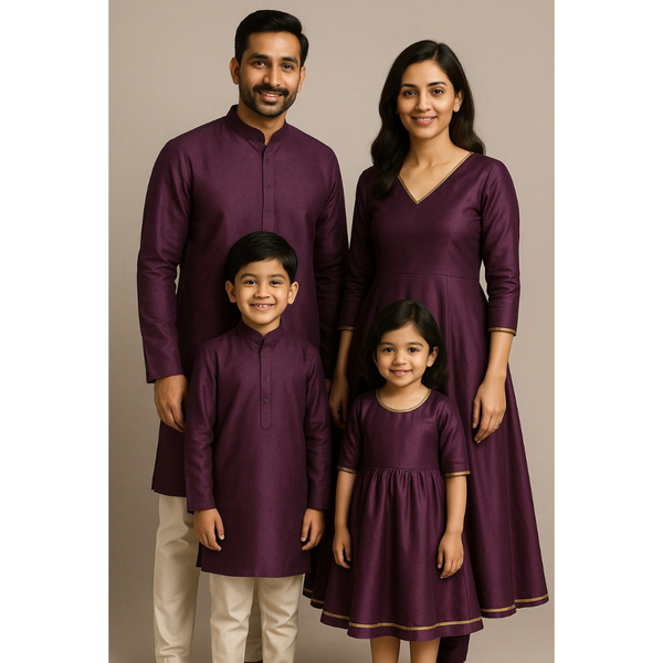 CLASSIC RAW SILK_WINE_FAMILY PACKAGE