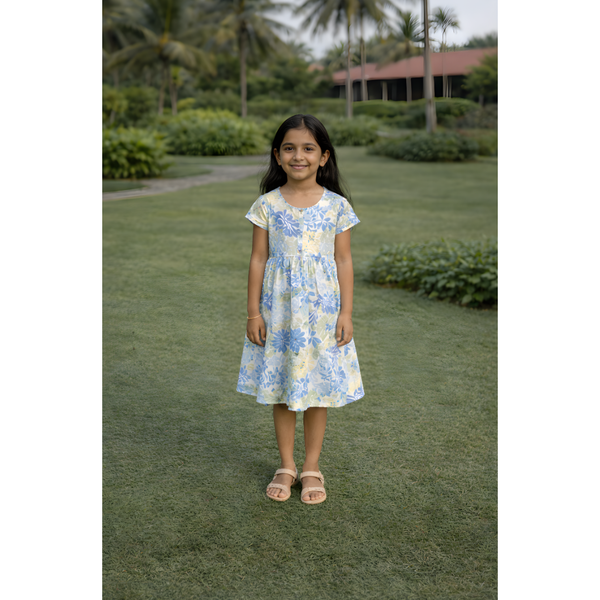 Ocean Breeze Botanica Girl Kid Dress
