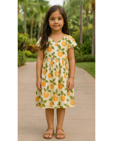 Citrus Grove Outfit Girl Kid Dress