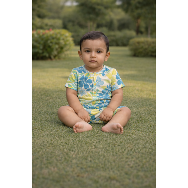 Ocean Breeze Botanica Baby Romper