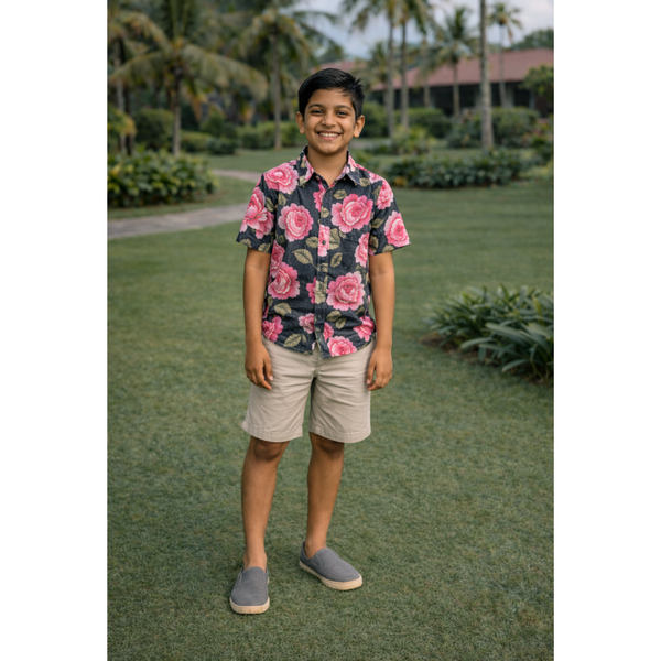 Rosé Garden Royale Boy Kid Shirt