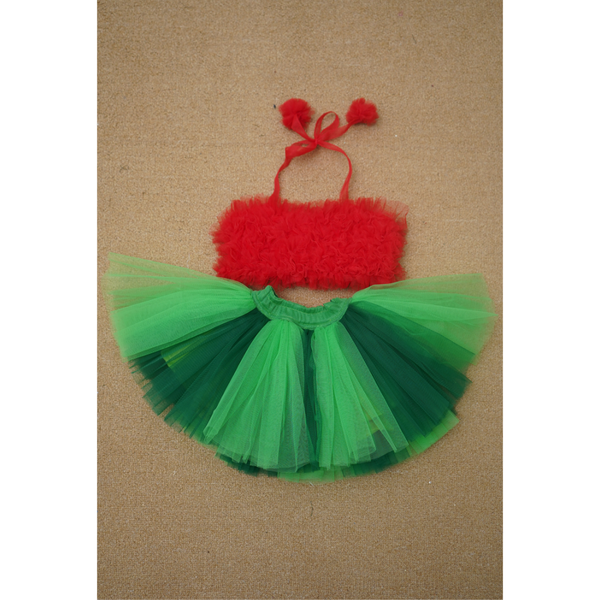 Watermelon Theme Girl Kid Dress